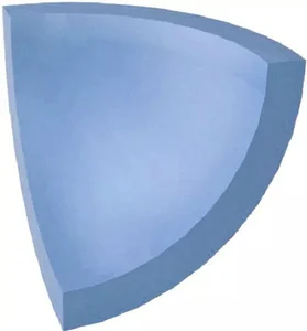 Спецэлемент Paradyz Gamma Niebieska Ksztaltka D Mat. 3x3 матовый