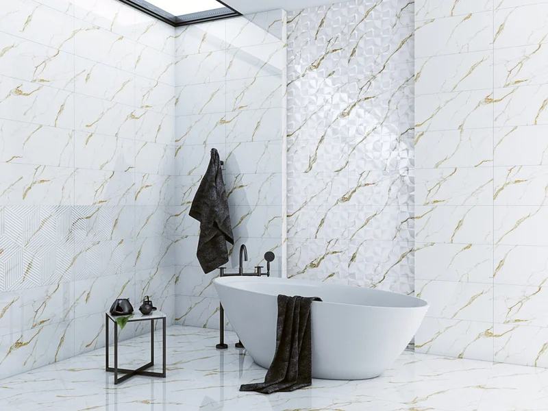 Керамогранит и керамическая плитка Artecera Bianco Carrara Oro