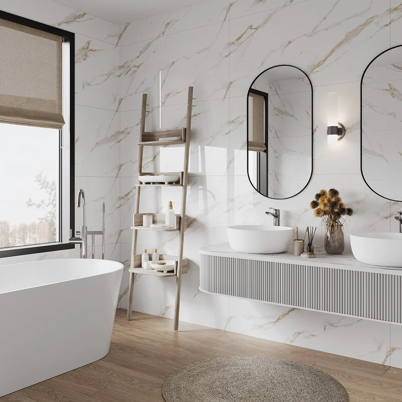 Керамогранит Ceradim Calacatta Sharp Gold