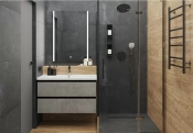 Керамогранит Ceradim Cement Strength Graphite