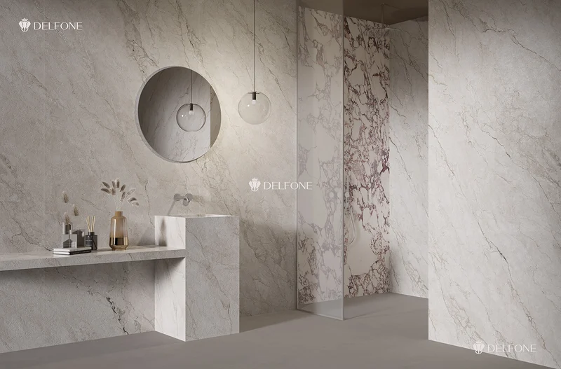 Спеченный камень Delfone Misty Rain Grey