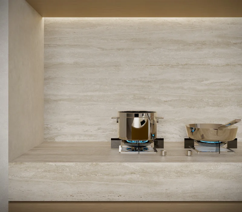 Спеченный камень Delfone Travertine