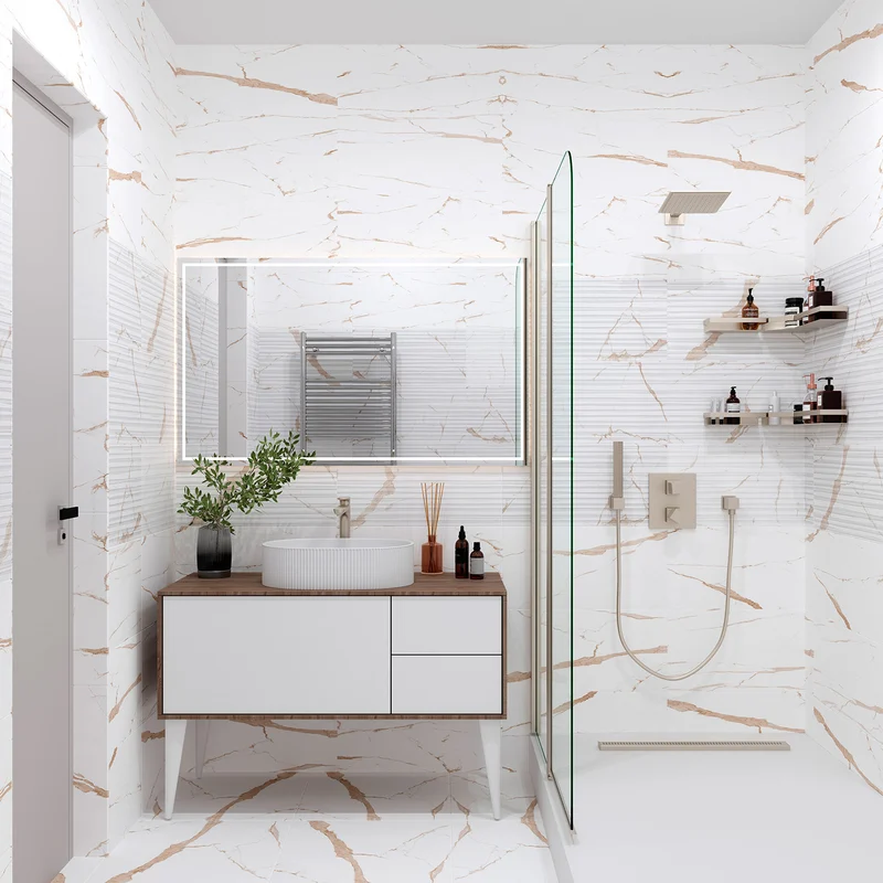 Керамогранит и керамическая плитка Eurotile Statuario