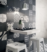 Керамогранит Fioranese Cementine Black&White