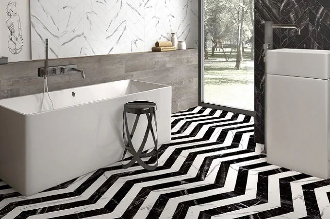 Керамогранит Goetan Chevron Marmorea
