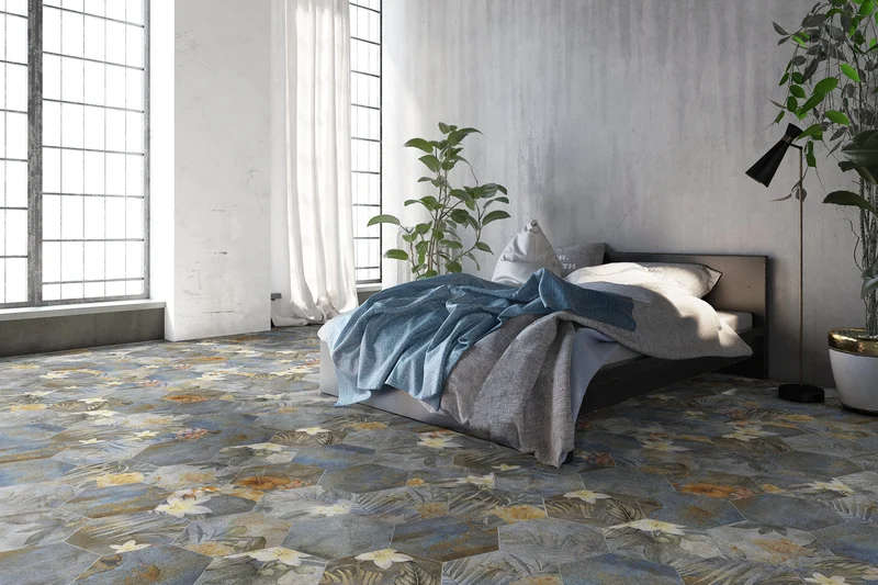 Керамогранит ITT Ceramic Hibiscus Hexa