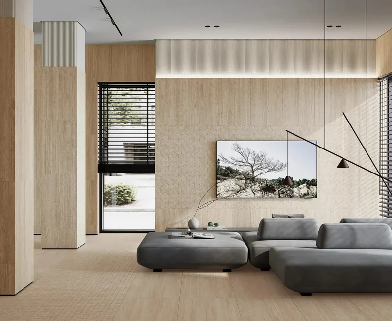 Керамогранит и керамическая плитка Kerama Marazzi Про Травертин