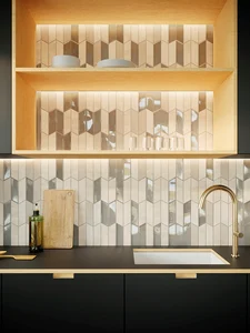 Rhomboid (Glass Mosaics)