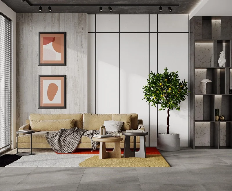 Керамогранит Laparet Sahara Dark Grey