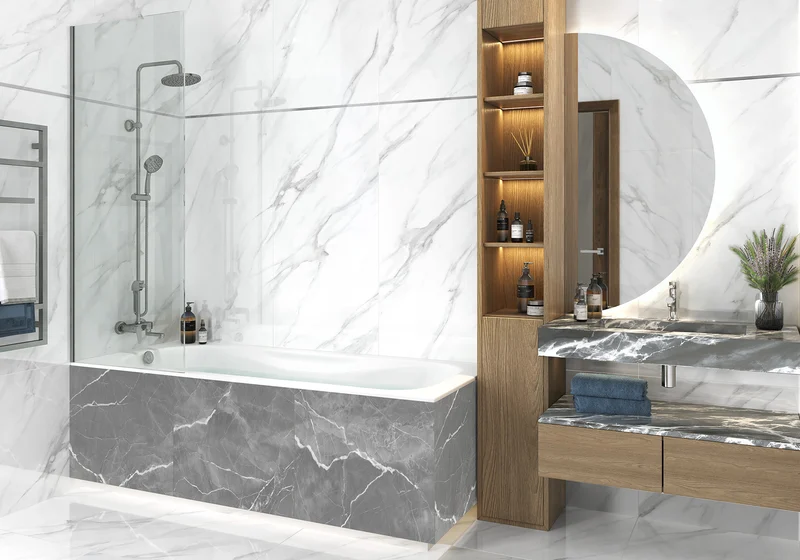 Керамогранит LCM Американ Калакатта / American Calacatta
