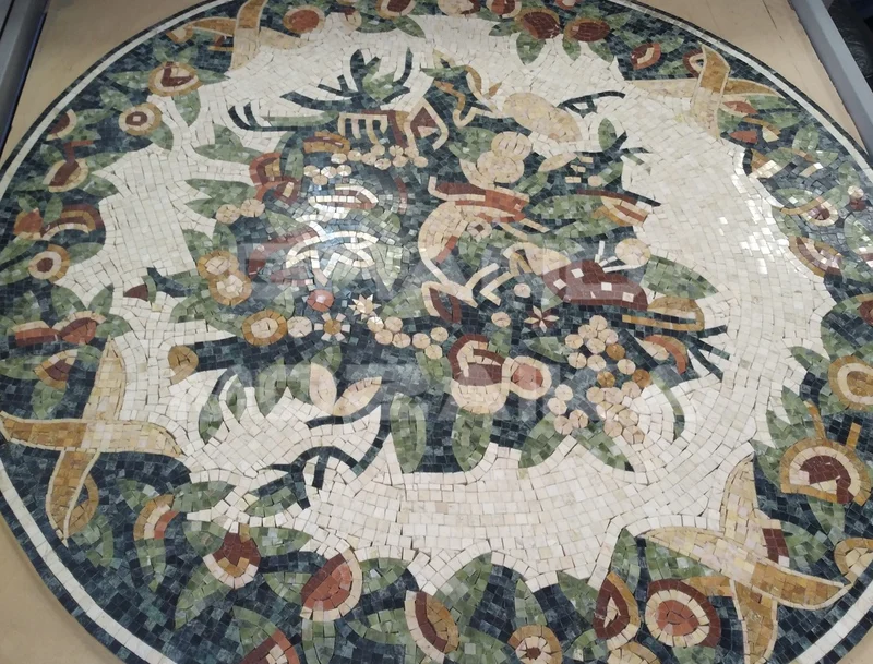 Керамогранит Natural Mosaic Мозаичные розоны