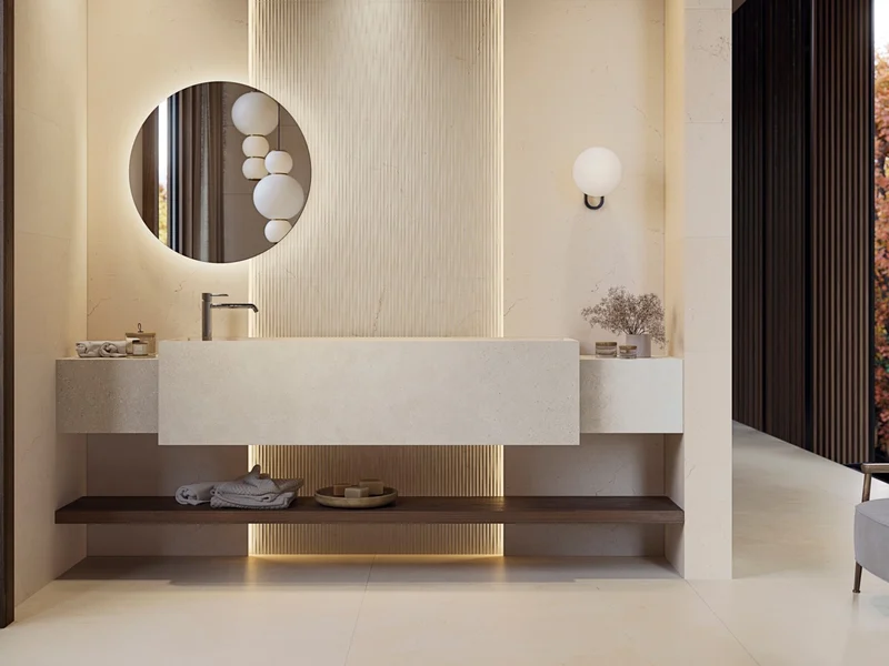 Керамическая плитка Porcelanosa MARMOL CREMA