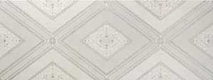 Декоративный элемент Porcelanite Dos 1322 Blanco Decor Saphir 48x128 полированный