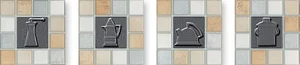 Вставка Jasba 3143 Paso Ventana 10,2x10,2 матовая