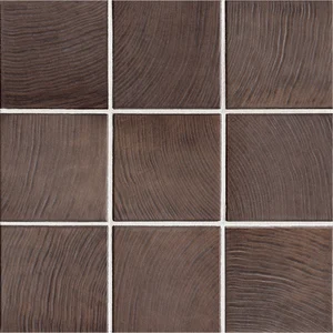 Декоративный элемент Jasba 3218H Senja Pure Wenge 10,2x10,2 матовый