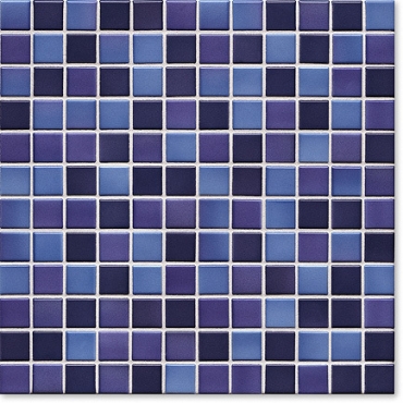 Мозаика Jasba 3603H Lavita Indigo Blue Matt Glossy 31,2x31,2 глянцевая