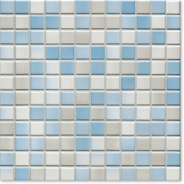 Мозаика Jasba 3604H Lavita Cloudy Blue Matt Glossy 31,2x31,2 глянцевая