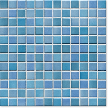 Мозаика Jasba 3609H Lavita Crystal Turquoise Matt Glossy 31,2x31,2 глянцевая