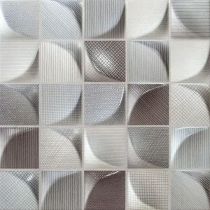 Плитка Dune 3D Tissu Dark 25x25 глянцевая