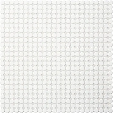 Мозаика Jasba 40000H Loop Arctic White Glossy 31,6x31,6 глянцевая