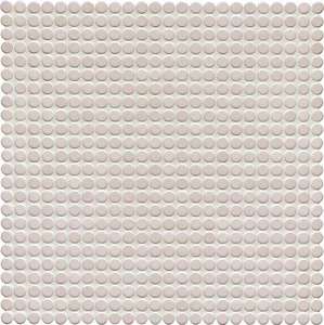 Мозаика Jasba 40002H Loop Light Ivory Glossy 31,6x31,6 глянцевая