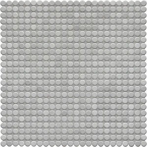 Мозаика Jasba 40004H Loop Light Diamond Grey Glossy 31,6x31,6 глянцевая