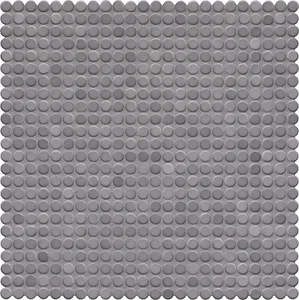 Мозаика Jasba 40005H Loop Diamond Grey Glossy 31,6x31,6 глянцевая