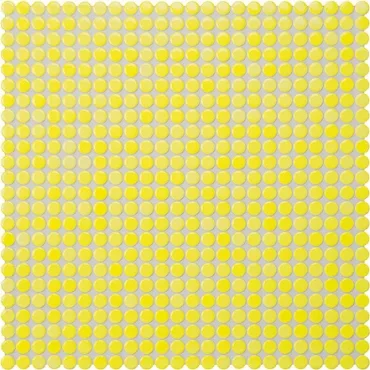 Мозаика Jasba 40013H Loop Lemon Yellow Glossy 31,6x31,6 глянцевая