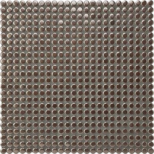 Мозаика Jasba 40014 Loop Bronze Metallic 31,6x31,6 глянцевая