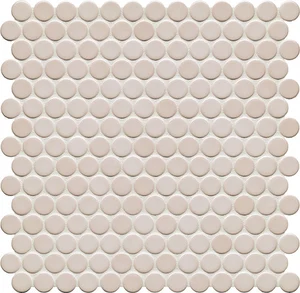 Мозаика Jasba 40022H Loop Light Ivory Glossy 31,2x31,6 глянцевая