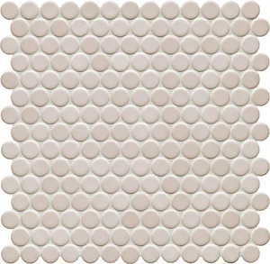 Мозаика Jasba 40042H Loop Light Ivory 31,6x31,6 матовая