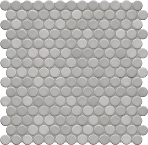Мозаика Jasba 40044H Loop Light Diamond Grey 31,6x31,6 матовая