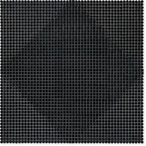 Мозаика Jasba 40051H Loop Night Black Glossy 63,2x63,2 глянцевая