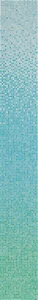 Мозаика Jasba 40056H Loop Ocean Gradient Glossy 31,6x252,8 глянцевая