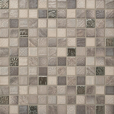 Мозаика Jasba 40126 Traces Mineral Brown Mix 31,6x31,6 матовая