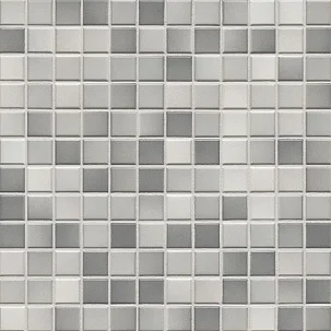 Мозаика Jasba 41203H Fresh Light Gray Mix Glossy 31,6x31,6 глянцевая