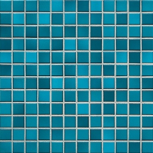 Мозаика Jasba 41208H Fresh Pacific Blue Mix Glossy 31,6x31,6 глянцевая