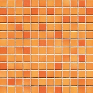 Мозаика Jasba 41311H Fresh Sunset Orange Mix 31,6x31,6 матовая