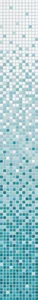 Декоративный элемент Jasba 41520H Fresh Aqua 31,6x252,8 глянцевый