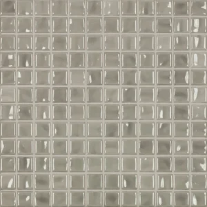 Мозаика Jasba 41922H Amano Light Gray Glossy 31,6x31,6 глянцевая