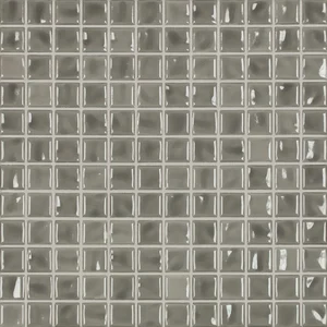 Мозаика Jasba 41923H Amano Medium Gray Glossy 31,6x31,6 глянцевая