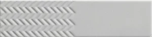 Плитка 41zero42 Biscuit Waves Bianco 4100604 5x20 матовая