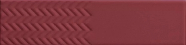 Плитка 41zero42 Biscuit Waves Bordeaux 4101160 5x20 матовая