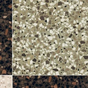 Мозаика 41zero42 Chicco 4101290 Regolo Verde Cacao Greige 34,5x34,5 матовая