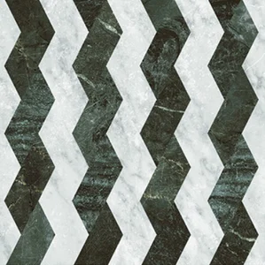 Керамогранит 41zero42 Dandy 4101198 Ribbon White Green 18,6x18,6 матовый