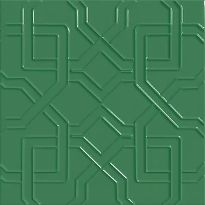 Плитка 41zero42 Superclassica SCB Path Verde 4101013 15x15 глянцевая