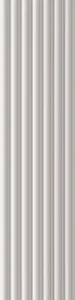 Плитка 41zero42 Superclassica SCB Pli Bianco 4101016 10x40 глянцевая