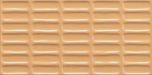 Плитка 41zero42 Superclassica SCW Waffle Mandarino 4101033 12,5x25 глянцевая