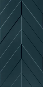 Плитка Marca Corona 4D Chevron Deep Blue Matt 40x80 матовая