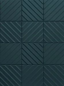 Керамогранит Marca Corona 4D Diagonal Deep Blue 20x20 матовый